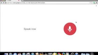 just speak in google search in browser screenshot 2