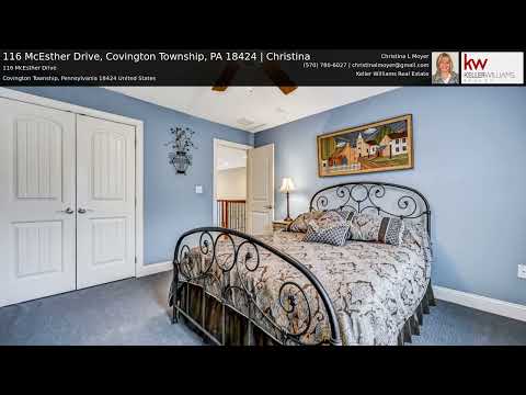 116 McEsther Drive, Covington Township, PA home video tour