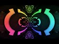 10 hours Neon Tunnel Rainbow VJ Loop Screensaver 4K UHD 60fps