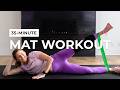 35minute full body mat workout for legknee injury