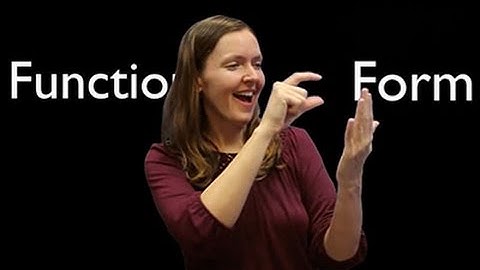 ASL in Academic Settings: Language Features