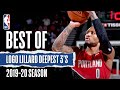 Logo Lillard's DEEPEST 3-Pointers 🔥🔥🔥 | 2019-20 Season