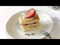 (vlog) おうちカフェ(ミルフィーユ)と購入品紹介。