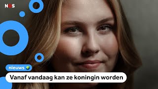 Prinses Amalia is 18 jaar geworden