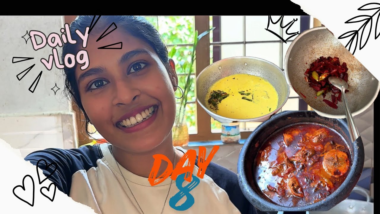 Family Cooking Day 🍛 |ചൂര മീൻ കറി 🐟 | Beetroot തോരൻ & മെഴുക്കുപുരട്ടി | Family Vlog