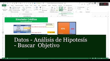 Buscar Objetivo en Excel