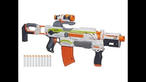 Nerf Modulus ECS-10 Unboxing,Review and Firing Test
