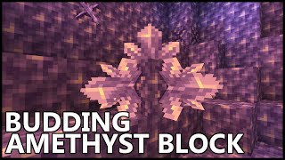 How To Get BUDDING AMETHYST BLOCK In Minecraft