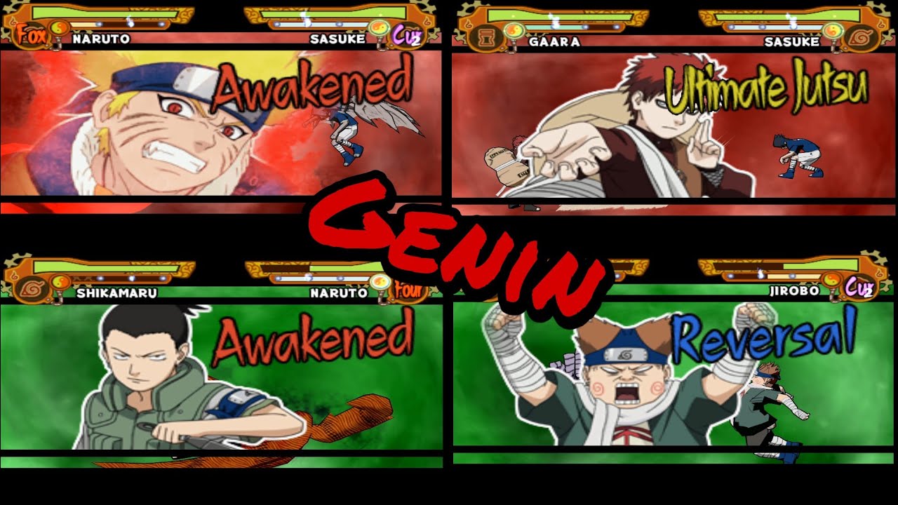 Naruto Shippuden Ultimate Ninja 5 All Linked Reversal Ougis and Awakened  Ultimate Jutsu (720p) on Make a GIF