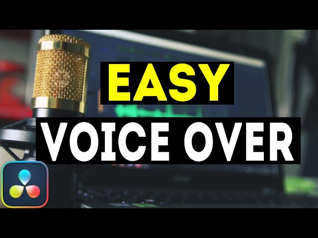 How To Record Voice Over In Davinci Resolve 18 class=