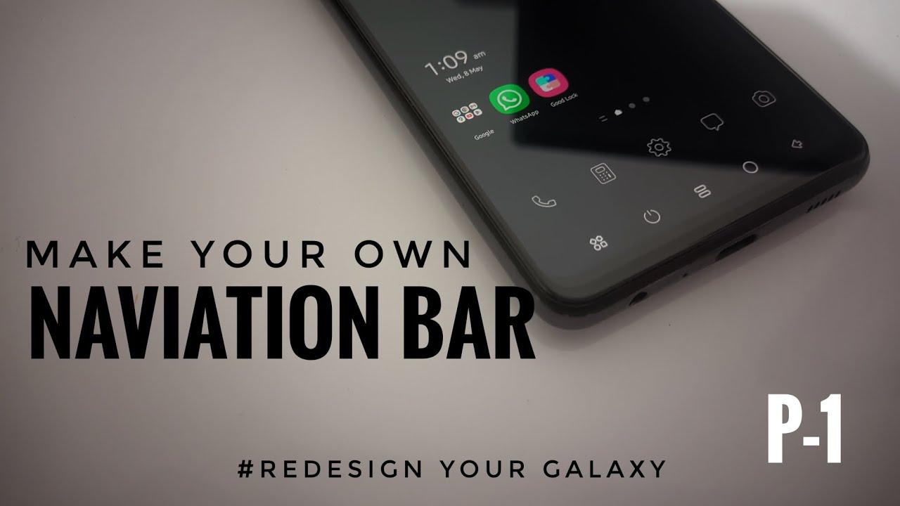 How to customize navigation bar - YouTube