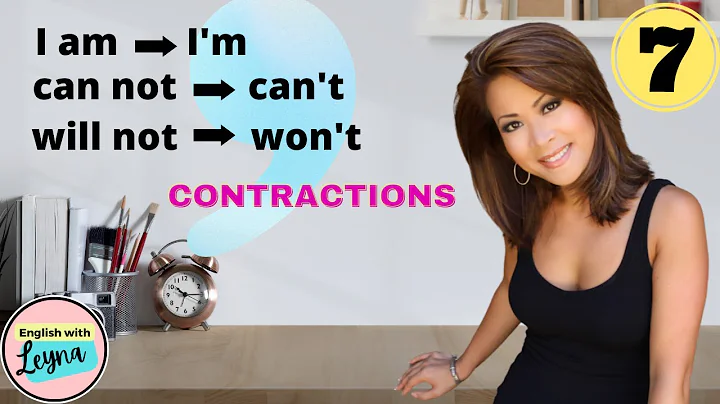 Contractions! Nói gọn tiếng Anh. English with  Leyna nguyen dạy tiếng anh - DayDayNews