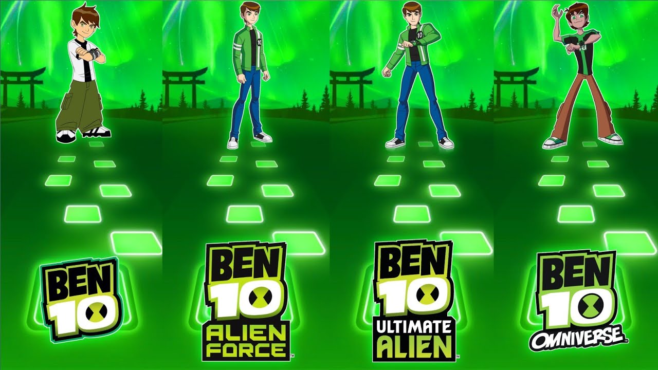 Ben 10 vs Ben 10 Alien Force vs Ben 10 Ultimate Alien vs Ben 10 ...