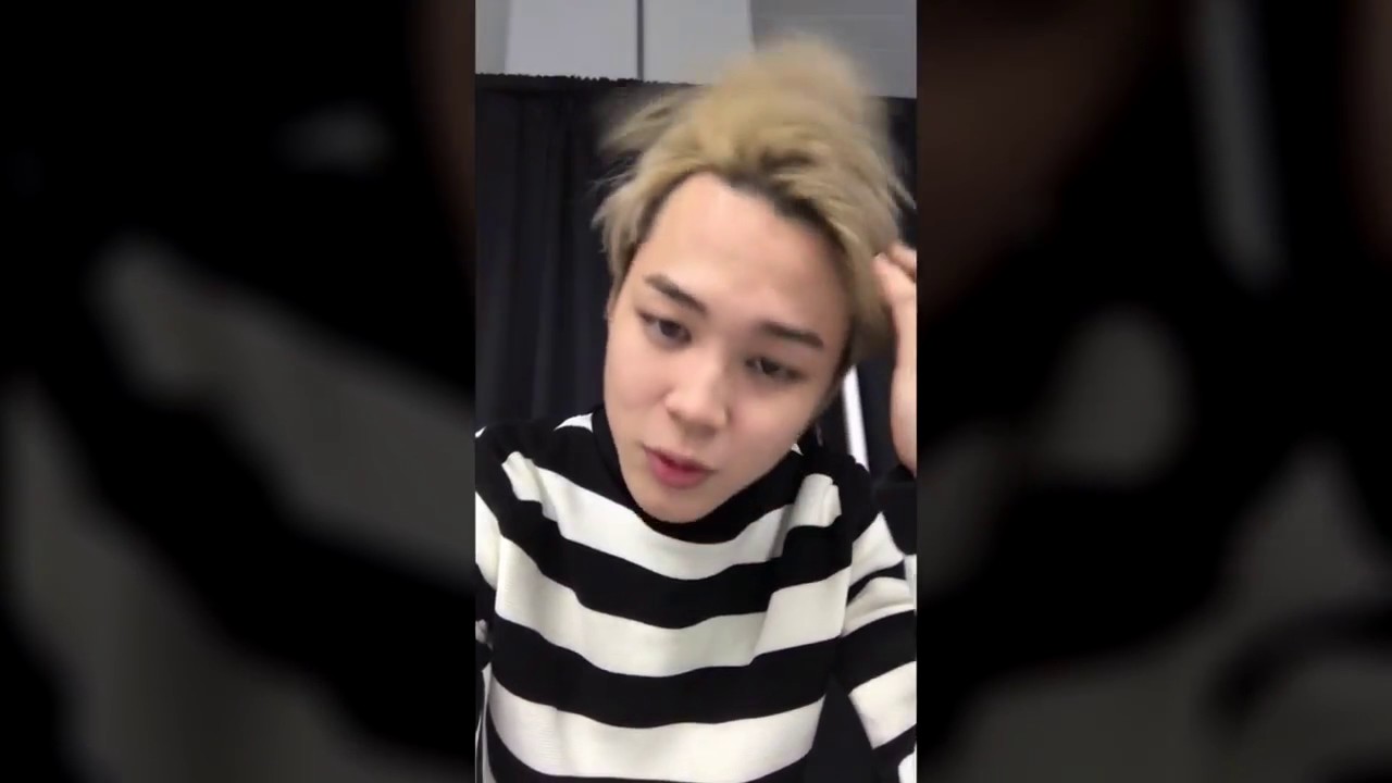 4 minutes of Jimin running his fingers through his hair - YouTube