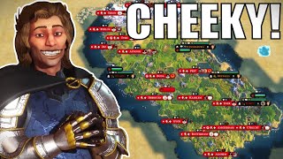 Civ 6 | I Captured A CONTINENT Before Meeting Anyone Else!!! – (#2 Deity Hungary Civilization VI)