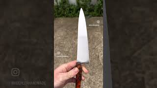 S grind chef knife performance test #chefknife #knifemaker #knifemaking #handmade #knife #food