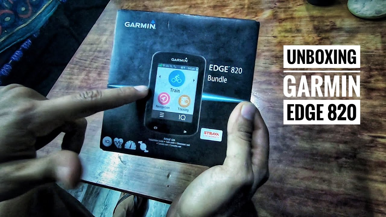 Garmin Edge 820 Unboxing,Setup & Review - YouTube