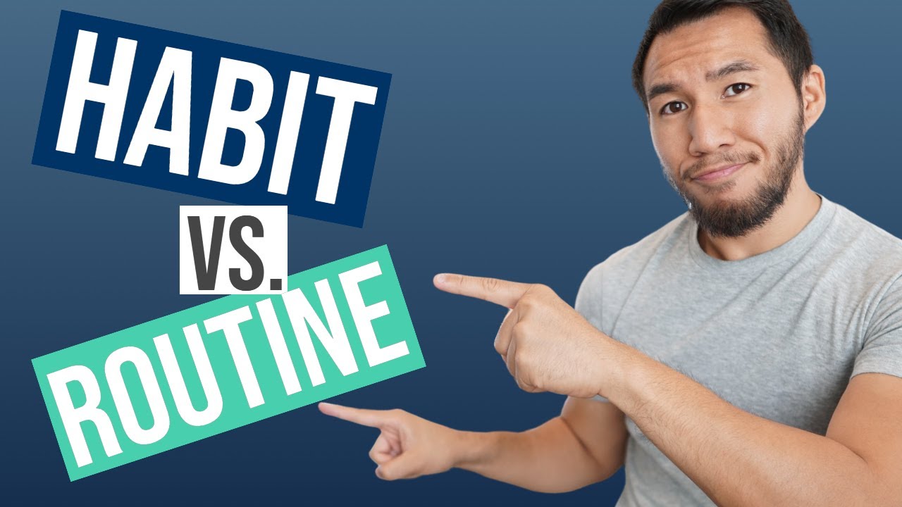 THERE IS NO PERFECT MORNING/EVENING ROUTINE | Habit vs Routine