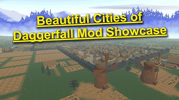 Daggerfall Cities Are Beautifully Transformed With This One Mod