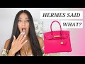 You Will NOT Believe What Hermes is Telling Their Customers! Disgusting!