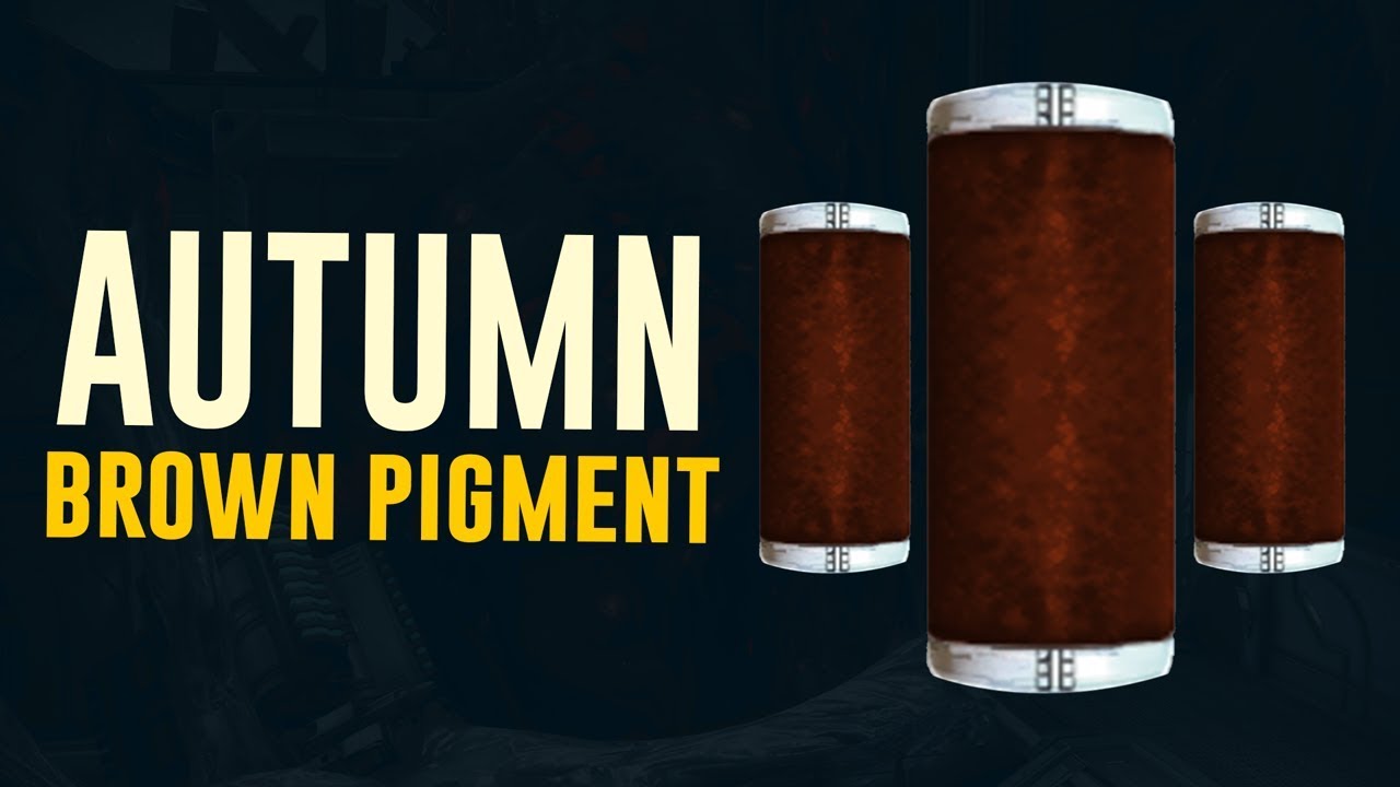 Autumn Brown Pigment Farm: Dojo Colors (Warframe)