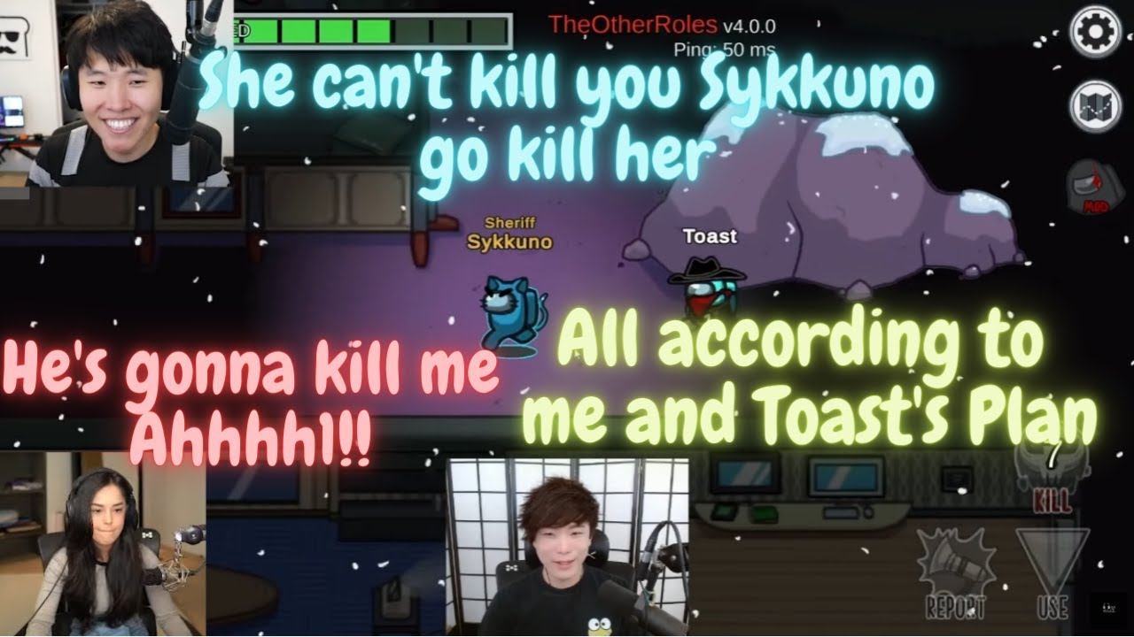 Sheriff Kuno and Medic Toast TOYING with the prey imposter Valkyrae.