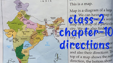 class-2 environmental science // evs cl-2 ch-10 directions explanation // chapter 10 directions //
