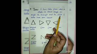 Class- 5 Chapter- 10 Maths Topics- Slides, Flips and Turns.