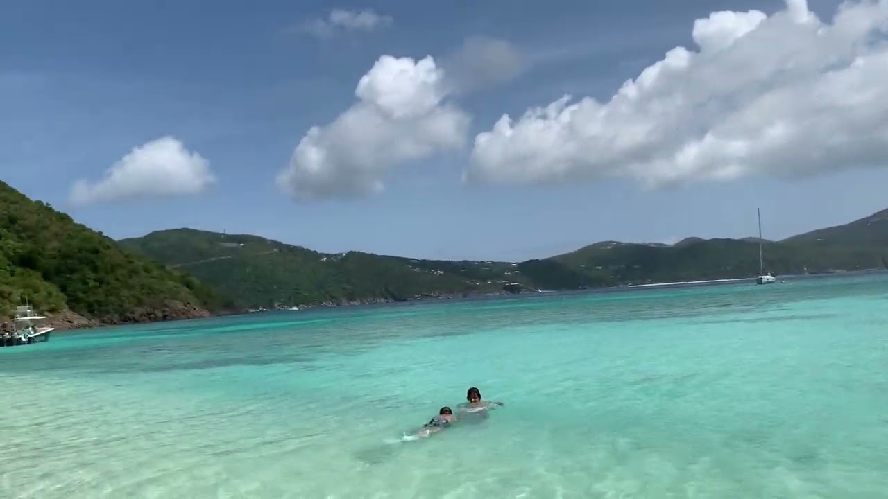Did someone say “Beach day!”? White Bay Beach, Guana Island, BVI 