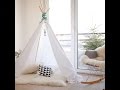 【DIY】海外で人気のおしゃれなテント「ティピー」のインテリアのアレンジ方法♡～Interior method of arrangement of the stylish tent "tipi".