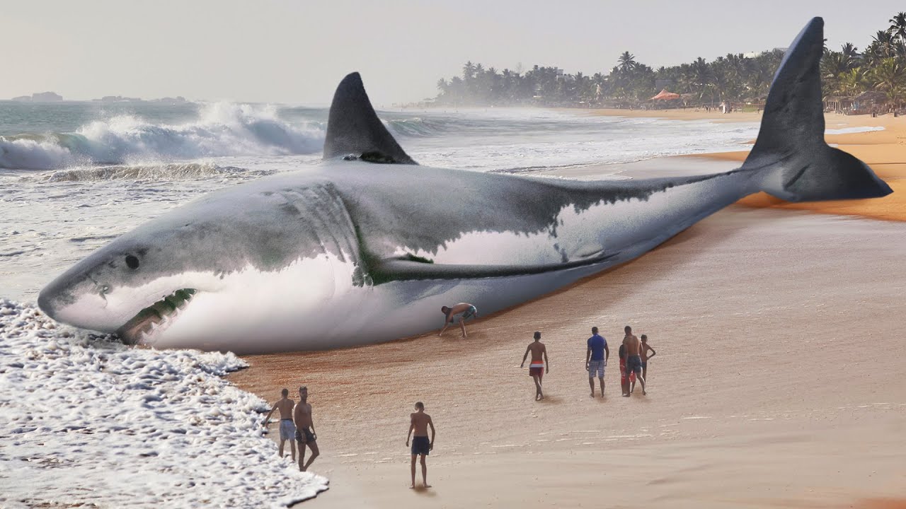 O Megalodonte Foi Extinto Por Causa Dos Grandes Tubarões Brancos