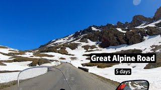 Great Alpine road, Verdon &amp; Vercors France motorcycle trip