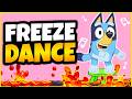 🌋 BLUEY - FLOOR IS LAVA 🌋 Brain Break for Kids | Bluey Freeze Dance | Danny GO! | Just Dance