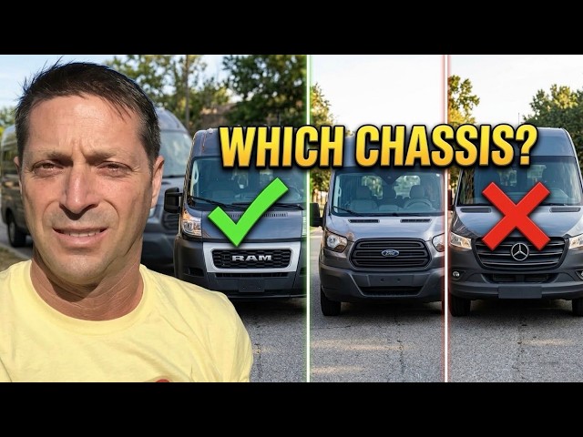 Which Van Chassis Wins? ProMaster vs. Transit vs. Sprinter