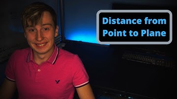 Distance From A Point To A Plane (Full Explanation) || Calculus 3