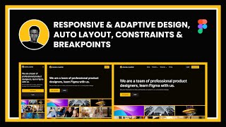 Responsive & Adaptive Design in Figma Using Auto Layout, Constraints & Breakpoints