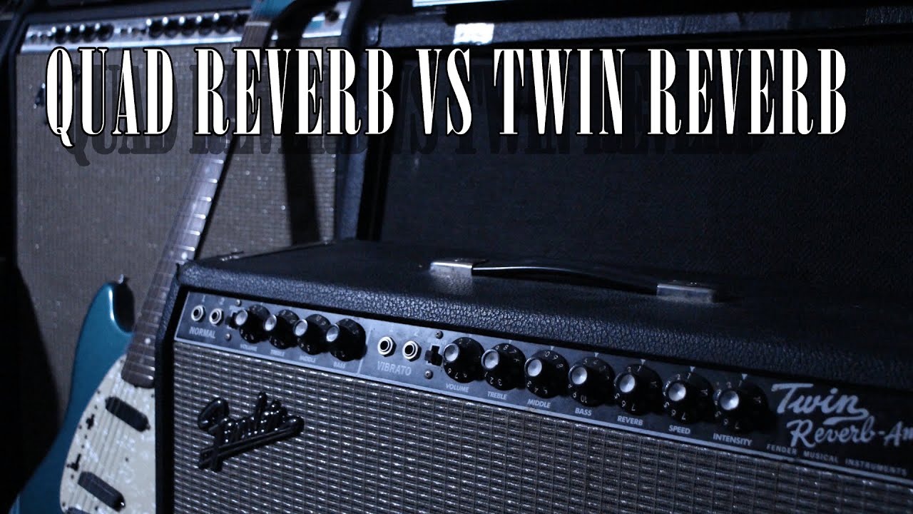 Quad Reverb VS Twin Reverb {NIRVANA IN UTERO AMP} Kurt Cobain Guitar