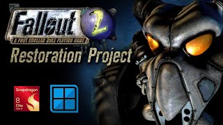 Fallout 2 Restoration project (ReBuild) on Android. Winlator CMOD 2.8.2. Snapdragon 8 Elite gen5.