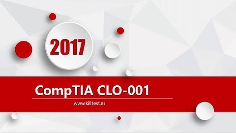 CompTIA-Cloud-Essentials CLO-001 latest exam questions