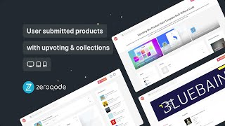 Uphunt Upvoting Like Product Hunt No Code Template By Zeroqode