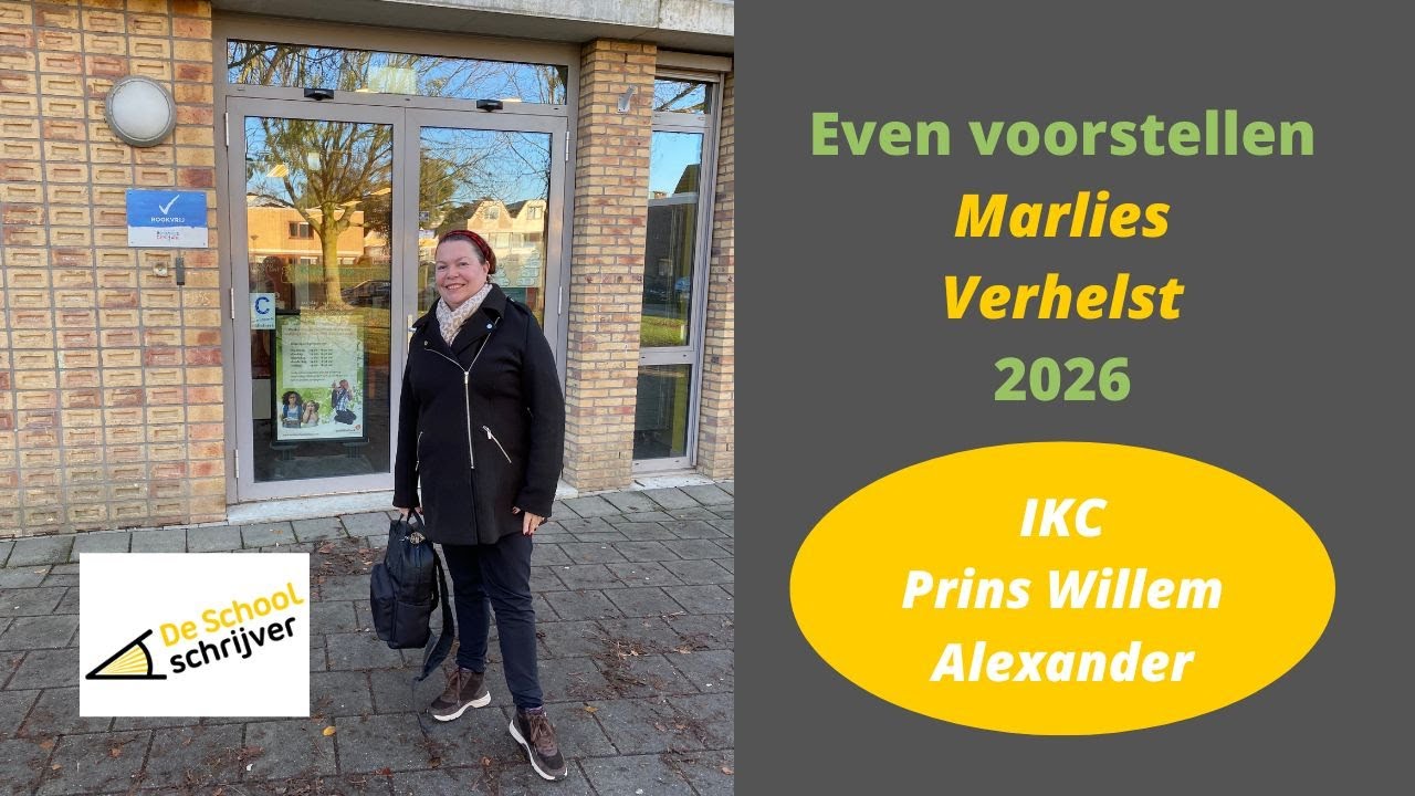 Intro IKC Prins Willem Alexander Schoolschrijver Marlies Verhelst  2026
