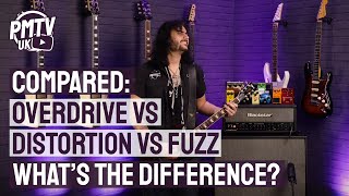 Overdrive vs Distortion vs Fuzz Pedals - Differences & Sound Comparison - What's The Difference?