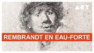 Rembrandt en eau-forte au musée d’Art moderne de Fontevraud