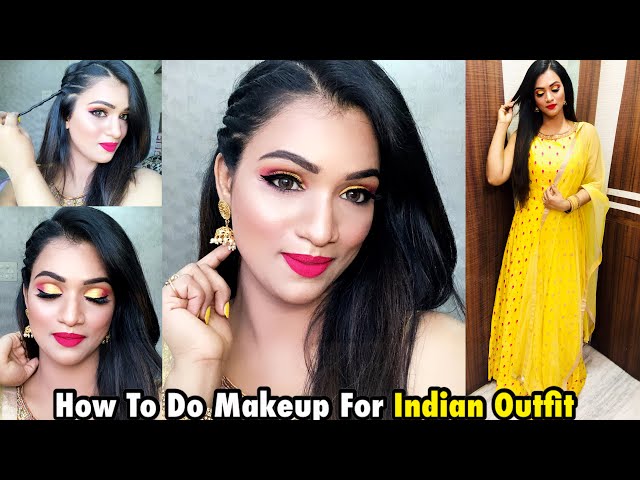 Makeup For Kurti Gown Dress