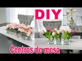 CENTROS de mesa /ideas para decorar en primavera@Cony Maradiaga