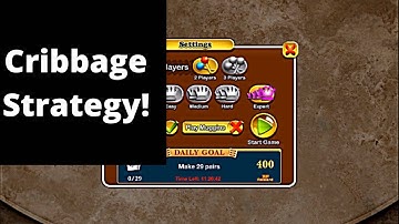 Cribbage strategy video