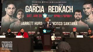 Danny Garcia vs. Ivan Redkach | PRESS CONFERENCE \& FACE OFF