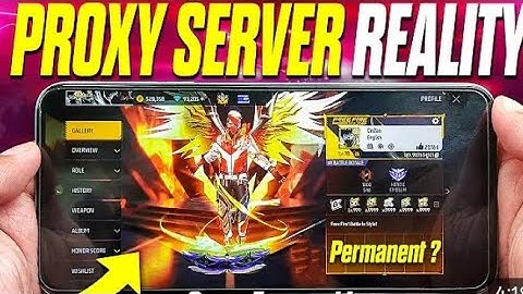 Live  🔴 Free Fire Proxy Server On Android (No Root)