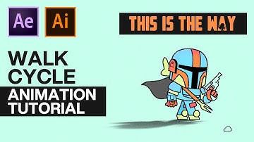 Character Walk Cycle Animation in After Effect | RubberHose 2