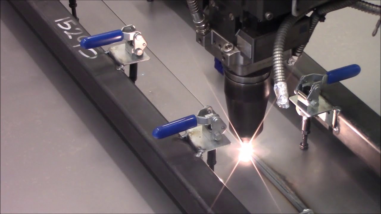 acquaintance Towing boss Automated Laser Welding - YouTube